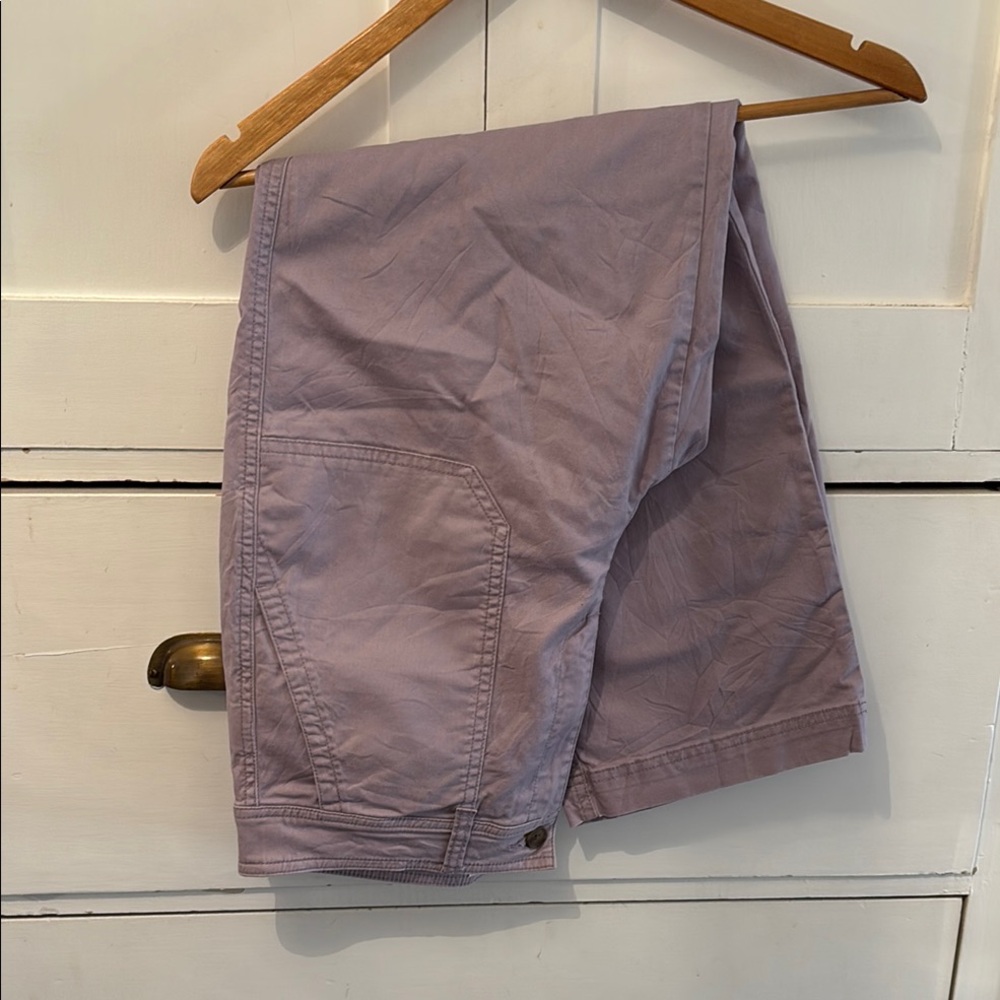 Gap Purple Girlfriend khakis 10